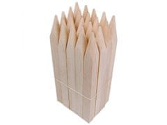 sarcia.eu Fából készült, kihegyezett földmérő karók/karók 50 darab 30 cm