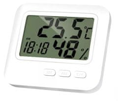 APT AG780 Digitális hőmérő nedvességmérővel, fehér