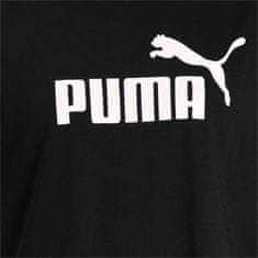 Puma Póló fekete M Ess Cropped Logo
