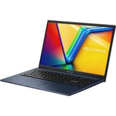 ASUS Vivobook X1504ZA-BQ856W Laptop 15.6" 1920x1080 IPS Intel Core i3 1215U 512GB SSD 8GB DDR4 Intel Graphics Windows 11 Home Kék