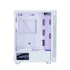 Zalman i4 TG White táp nélküli ablakos ház fehér (i4 TG White)