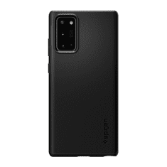 Spigen Samsung Galaxy Note 20 / 20 5G SM-N980 / N981, Műanyag hátlap védőtok, Thin Fit, fekete (S49838)