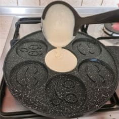 Pancakes palacsintasütő 26cm, fekete