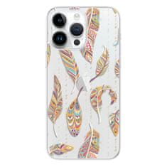 iSaprio Feather pattern 02 szilikon tok iPhone 15 Pro Max