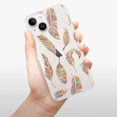 iSaprio Feather pattern 02 szilikon tok iPhone 15 Plus