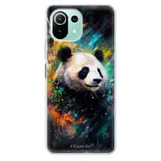 iSaprio Abstract Panda szilikon tok Xiaomi Mi 11 Lite