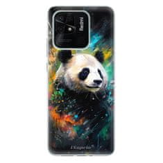 iSaprio Abstract Panda szilikon tok Xiaomi Redmi 10C