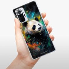 iSaprio Abstract Panda szilikon tok Xiaomi Redmi Note 10 Pro