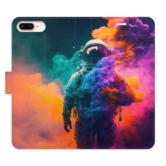 iSaprio Astronaut in Colours 02 flip tok Apple iPhone 7 Plus / 8 Plus