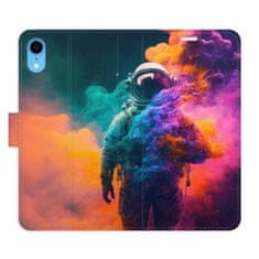 iSaprio Astronaut in Colours 02 flip tok Apple iPhone Xr