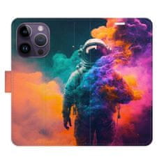 iSaprio Astronaut in Colours 02 flip tok Apple iPhone 14 Pro
