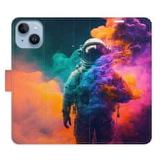 iSaprio Astronaut in Colours 02 flip tok Apple iPhone 14