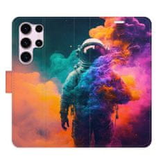 iSaprio Astronaut in Colours 02 flip tok Samsung Galaxy S23 Ultra