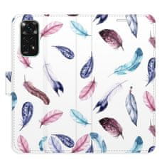 iSaprio Colorful Feathers flip tok Xiaomi Redmi Note 11 / Note 11S