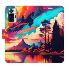 iSaprio Colorful Mountains 02 flip tok Xiaomi Redmi Note 10 Pro