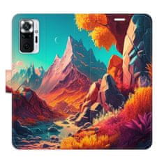 iSaprio Colorful Mountains flip tok Xiaomi Redmi Note 10 Pro
