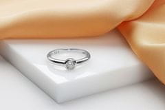 Brilio Silver SR042R cirkóniumkővel kirakott ezüst eljegyzési gyűrű (Kerület 50 mm)