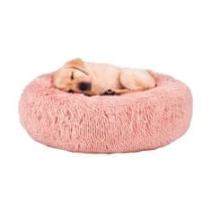 Petallure Háziállat ágy kiváló minőségű nejlonból és műszőrméből - Kényelmes és nyugtató ágy kutyáknak és macskáknak, 60 cm