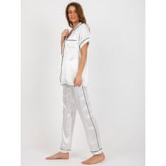 FANCY Női pizsama pólóval és nadrággal MILAGRA fehér FA-PI-8322.59_394277 S-M