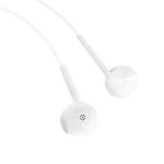 DUDAO In-ear vezetékes mini jack 3,5 mm-es fejhallgató fehér X10S fehér Dudao