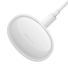 BASEUS TWS Bluetooth 5.2 vezeték nélküli fülhallgató vízálló IP55 fehér Baseus Bowie E2