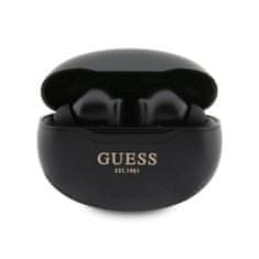 Guess Guess Classic EST TWS Bluetooth fejhallgató + dokkolóállomás fekete