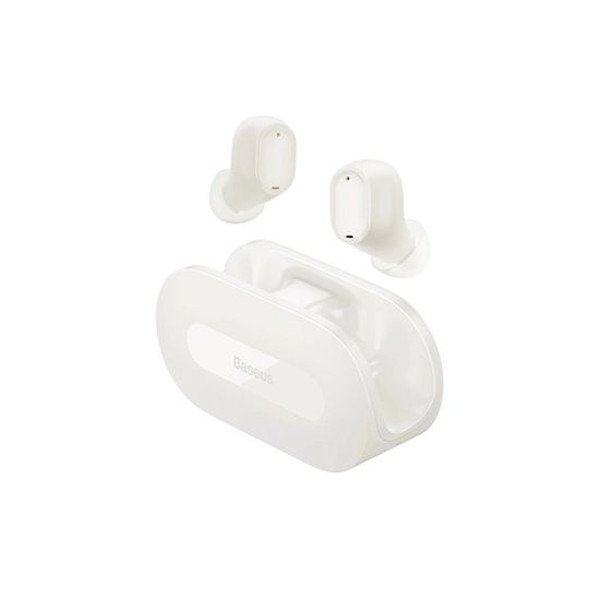 BASEUS TWS Bluetooth 5.3 Bowie EZ10 vezeték nélküli fejhallgató fehér Baseus
