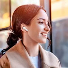 Ugreen Bluetooth vezeték nélküli fülhallgató 5.2 TWS ANC HiTune T3 Active WS106 fehér Ugreen