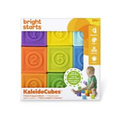 Bright Starts Játékkocka készlet 9 darab KaleidoCubes, 3m+