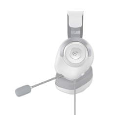 Havit Gamenote H2230D gamer fülhallgató 3.5mm jack, fehér