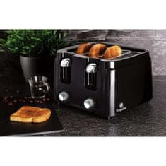 Berlingerhaus Dupla rozsdamentes acél kenyérpirító Shiny Black Collection BH-9241