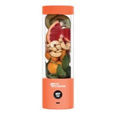 FitStream Pro Neon Orange, hordozható, USB-s turmixgép