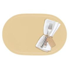 Westmark Ovális tányéralátét FUN 45,5 x 29 cm - bézs színű