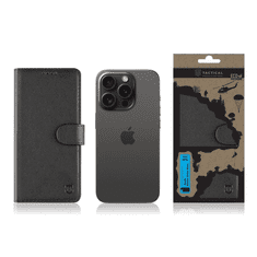 Tactical Field Notes fekete Book / Flip tok Apple iPhone 15 Pro készülékhez (129911)