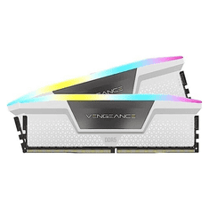 Corsair RAM Vengeance RGB - 64 GB (2 x 32 GB Kit) - DDR5 5600 DIMM CL36 (CMH64GX5M2B5600C36W)