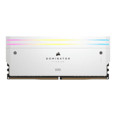 Corsair RAM Dominator Titanium RGB - 64 GB (2 x 32 GB Kit) - DDR5 6400 DIMM CL32 (CMP64GX5M2B6400C32W)