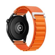 TKG Samsung Galaxy Watch 3 (45 mm) okosóra szíj - F- Design FS05 - narancssárga szilikon szíj (szíj szélesség: 22 mm)