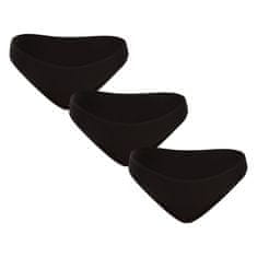 Nedeto 3PACK fekete női alsók (3NK01) - méret L