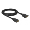 DisplayPort 1.2 anya - anya panelrögzítés 4K60Hz kábel 2m (87101) (del87101)