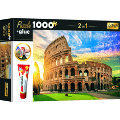 Trefl Trefl: Róma, Colosseum puzzle - 1000 darabos + ragasztó (10647) (10647)