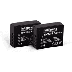 HÄHNEL HL-F126S Twin Pack akkumulátor szett (Fuji NP-W126S, 1130mAh) (1000 160.3) (1000 160.3)