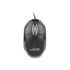 Natec Ugo Simple 1000 optikai egér USB fekete (UMY-1007) (UMY-1007)