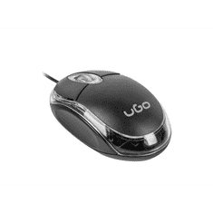 Natec Ugo Simple 1000 optikai egér USB fekete (UMY-1007) (UMY-1007)