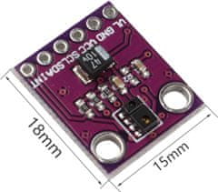 YUNIQUE GREEN-CLEAN APDS-9930 közelség- és környezeti fényérzékelő modul I2C interfésszel és IR LED-del kompatibilis az Arduino-hoz