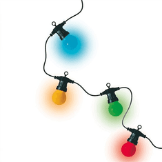 Somogyi LED-es Fényfüzér gömb alakú színes (LPL 30/M) (So-LPL 30/M)