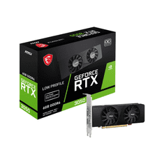 MSI GeForce RTX 3050 LP 6G OC videokártya (RTX 3050 LP 6G OC)