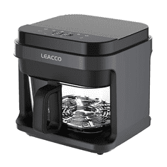 Leacco AF018 forrólevegős sütő fekete (AF018)