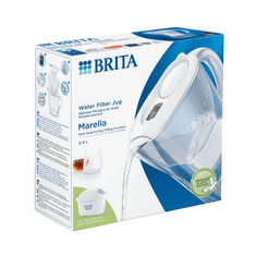 BRITA Marella vízszűrő kancsó 2.4 liter fehér (1052789) (br1052789)