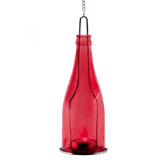 Somogyi Dekorációs üveg LED mécsessel piros (GB 23/RD) (GB 23/RD)