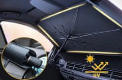 CoolCeny Összecsukható napellenző – esernyő – az autó szélvédőjén